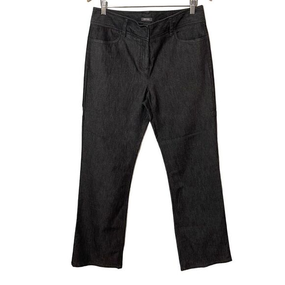 Kenneth Cole Reaction Womens Straight Leg Jeans Denim Pocket Blue/BlackSize 10‎ - Picture 1 of 10